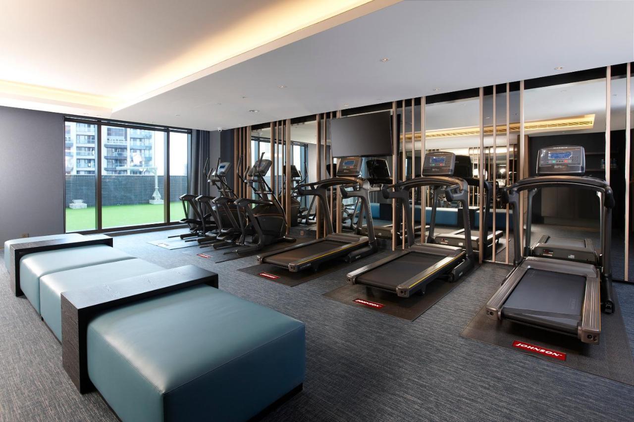 Hotel Cozzi Blu Zhongli Exterior foto The gym at the hotel